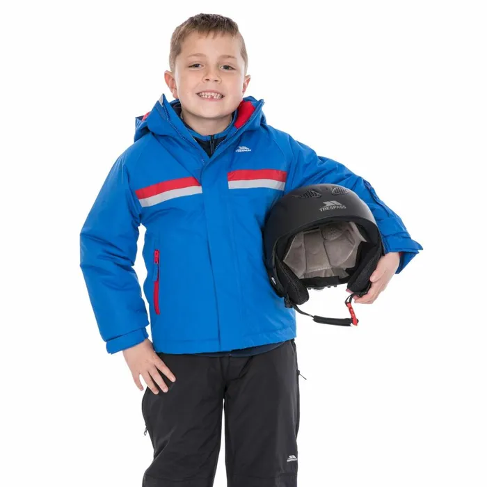 Propell Boys039 Ski Jacket Blue Kids Trespass Ski Jackets