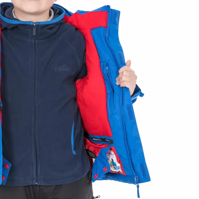 Propell Boys039 Ski Jacket Blue Kids Trespass Ski Jackets