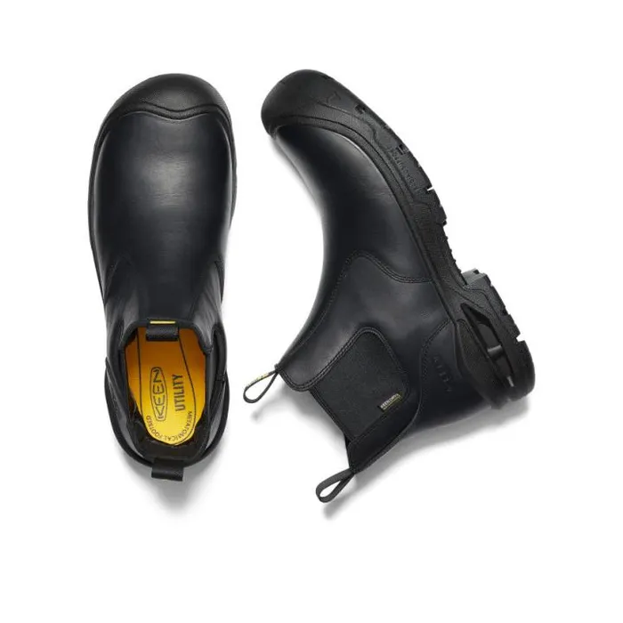 PullOn Waterproof Work Boots 8211 Juneau Romeo Men KEEN SlipOns PullOn Waterproof Work Boots 8211 Juneau Romeo Men KEEN SlipOns