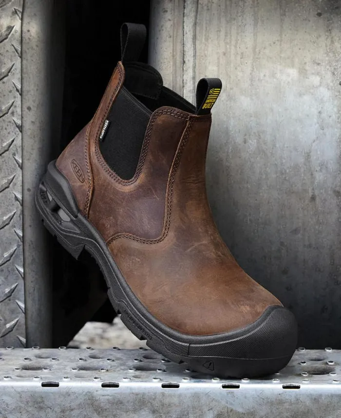 PullOn Waterproof Work Boots 8211 Juneau Romeo Men KEEN SlipOns PullOn Waterproof Work Boots 8211 Juneau Romeo Men KEEN SlipOns
