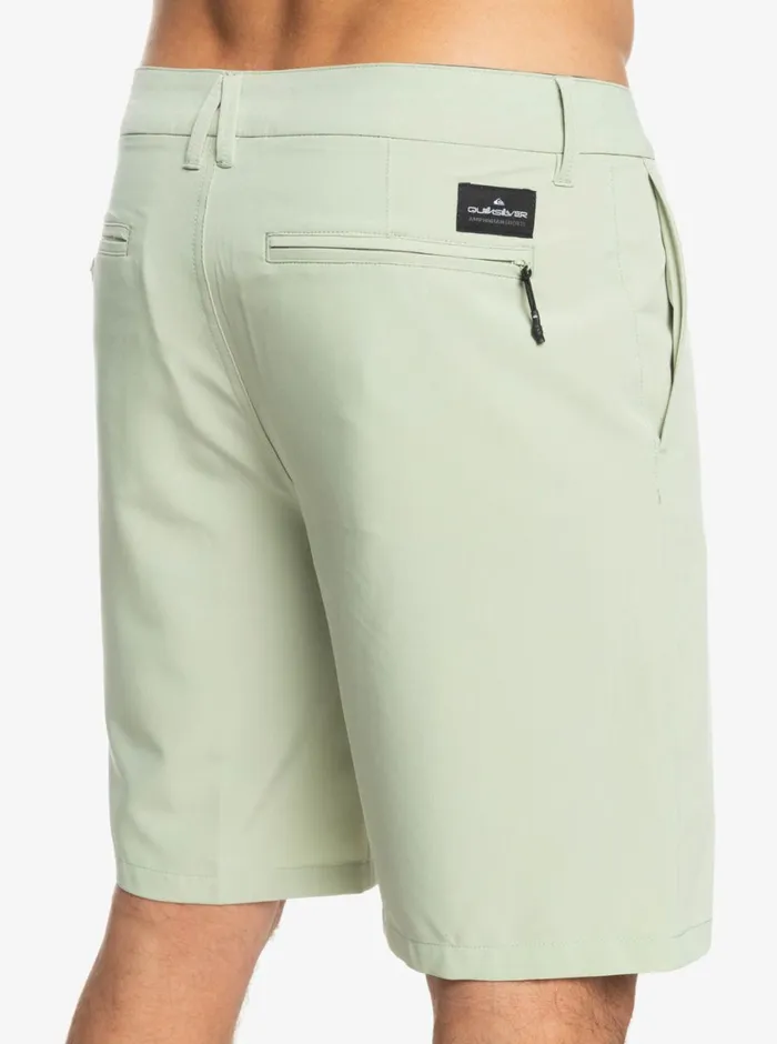 Quiksilver Ocean Union Amphibian 20034 Hybrid Shorts Desert Sage Mens Shorts and Amphibians Quiksilver Ocean Union Amphibian 20034 Hybrid Shorts Desert Sage Mens Shorts and Amphibians