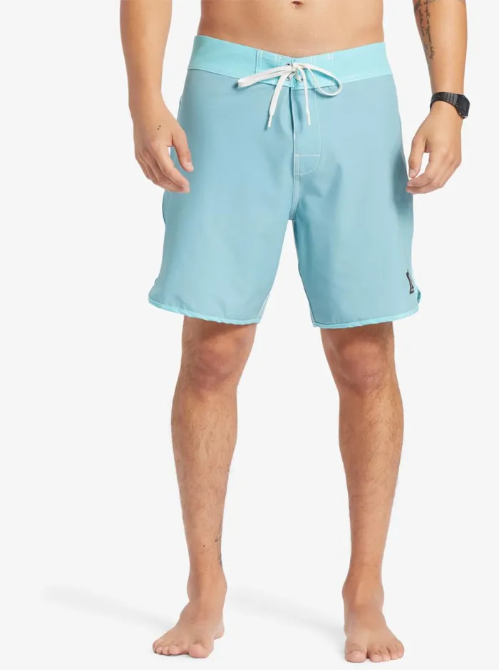 Quiksilver Original Scallop 18034 Boardshorts Reef Waters Mens Shorts and Amphibians Quiksilver Original Scallop 18034 Boardshorts Reef Waters Mens Shorts and Amphibians