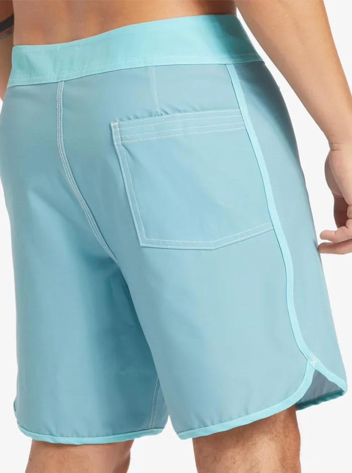 Quiksilver Original Scallop 18034 Boardshorts Reef Waters Mens Shorts and Amphibians Quiksilver Original Scallop 18034 Boardshorts Reef Waters Mens Shorts and Amphibians