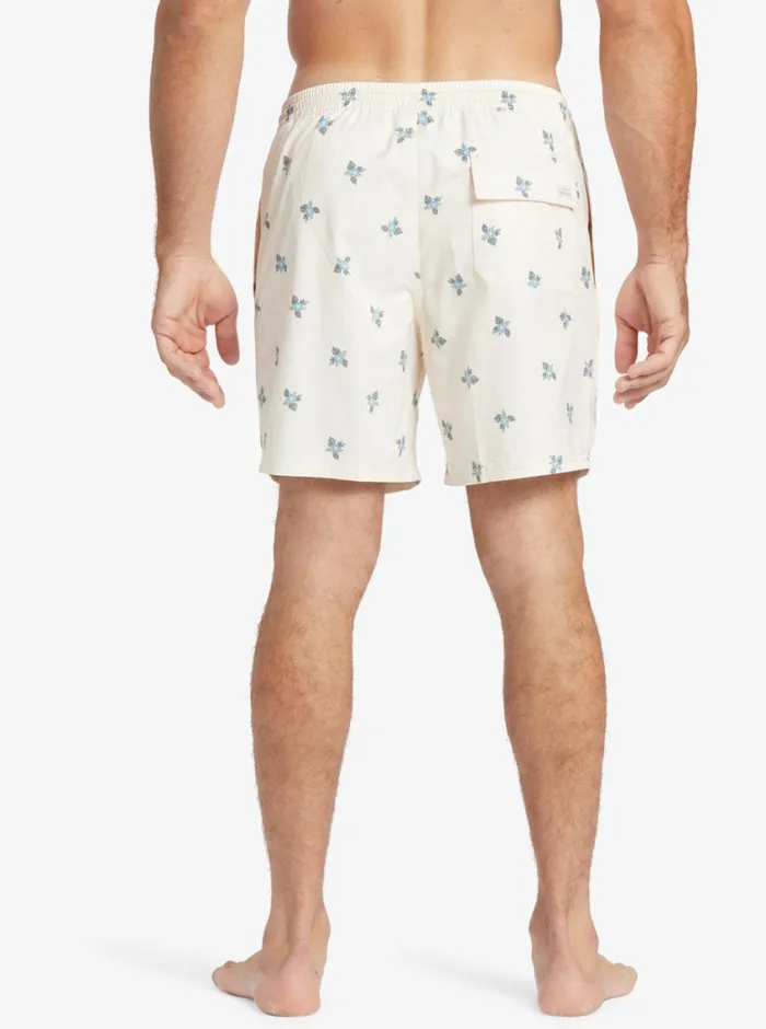 Quiksilver Small Pedals 17034 Volleys Antique White Small Pedals V MensWaterman Elastic Waist Quiksilver Small Pedals 17034 Volleys Antique White Small Pedals V MensWaterman Elastic Waist