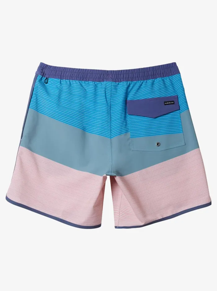 Quiksilver Surfsilk Tijuana Volley 17034 Elastic Waist Shorts Prism Pink Mens Elastic Waist Quiksilver Surfsilk Tijuana Volley 17034 Elastic Waist Shorts Prism Pink Mens Elastic Waist