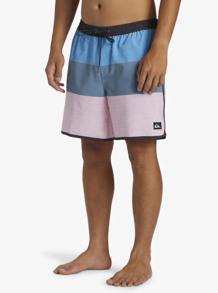 Quiksilver Surfsilk Tijuana Volley 17034 Elastic Waist Shorts Prism Pink Mens Elastic Waist Quiksilver Surfsilk Tijuana Volley 17034 Elastic Waist Shorts Prism Pink Mens Elastic Waist