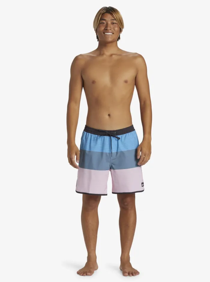 Quiksilver Surfsilk Tijuana Volley 17034 Elastic Waist Shorts Prism Pink Mens Elastic Waist Quiksilver Surfsilk Tijuana Volley 17034 Elastic Waist Shorts Prism Pink Mens Elastic Waist