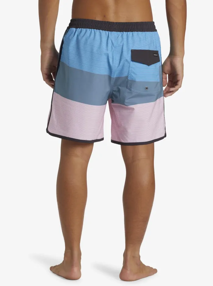 Quiksilver Surfsilk Tijuana Volley 17034 Elastic Waist Shorts Prism Pink Mens Elastic Waist Quiksilver Surfsilk Tijuana Volley 17034 Elastic Waist Shorts Prism Pink Mens Elastic Waist