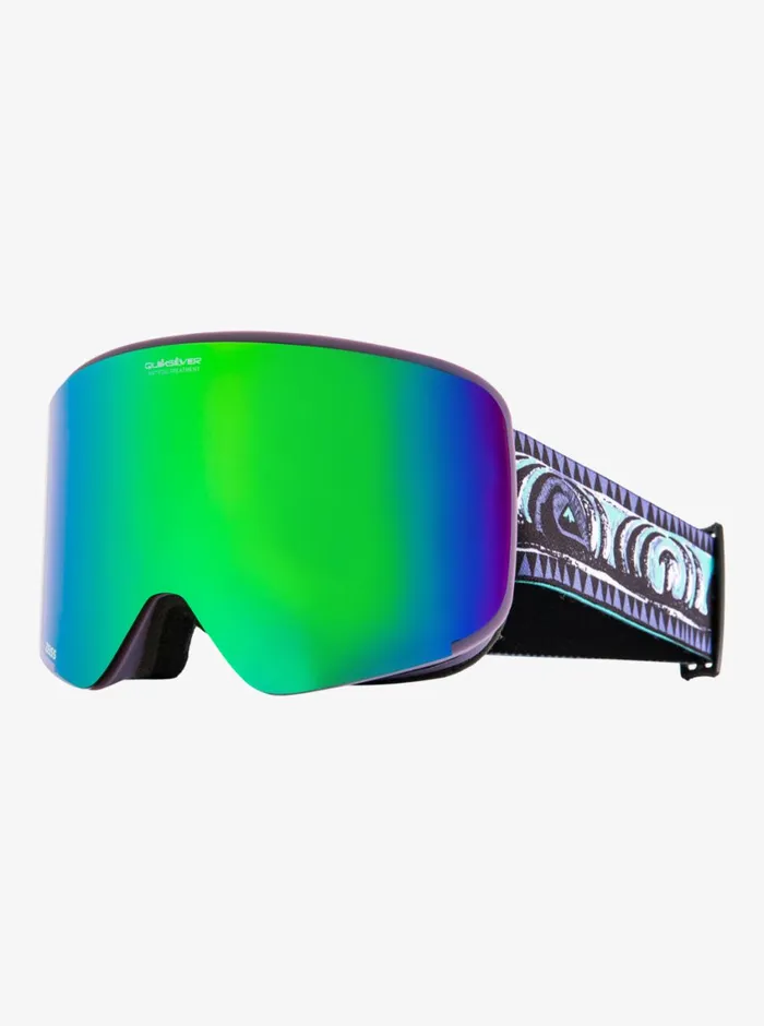 Quiksilver Switchback Austen Sweetin Snow Goggles High Altitudeclux Green S3 Mens Accessories Quiksilver Switchback Austen Sweetin Snow Goggles High Altitudeclux Green S3 Mens Accessories