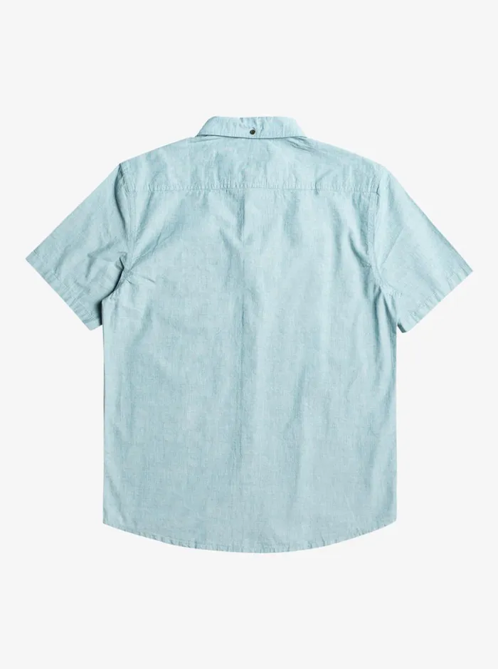 Quiksilver Winfall Short Sleeve Shirt Moroccan Blue Mens Shirts and Polos Quiksilver Winfall Short Sleeve Shirt Moroccan Blue Mens Shirts and Polos
