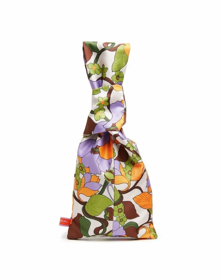 Ready To Wear Bags and Pochettes La Double J Reversible Knot Bag Vines Bianco Ready To Wear Bags and Pochettes La Double J Reversible Knot Bag Vines Bianco