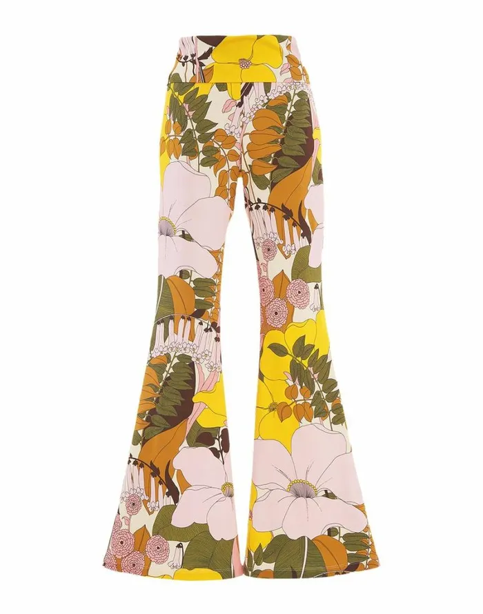 Ready To Wear Loungewear La Double J Meditation Pants Big Flower Rose Ready To Wear Loungewear La Double J Meditation Pants Big Flower Rose