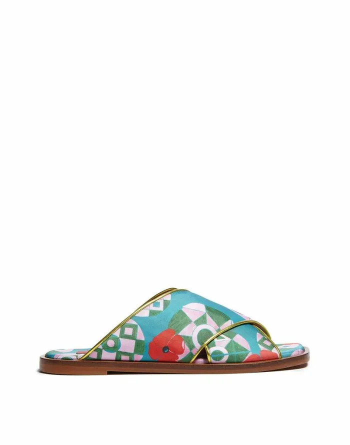 Ready To Wear Shoes La Double J CrissCross Sandals Nectar
