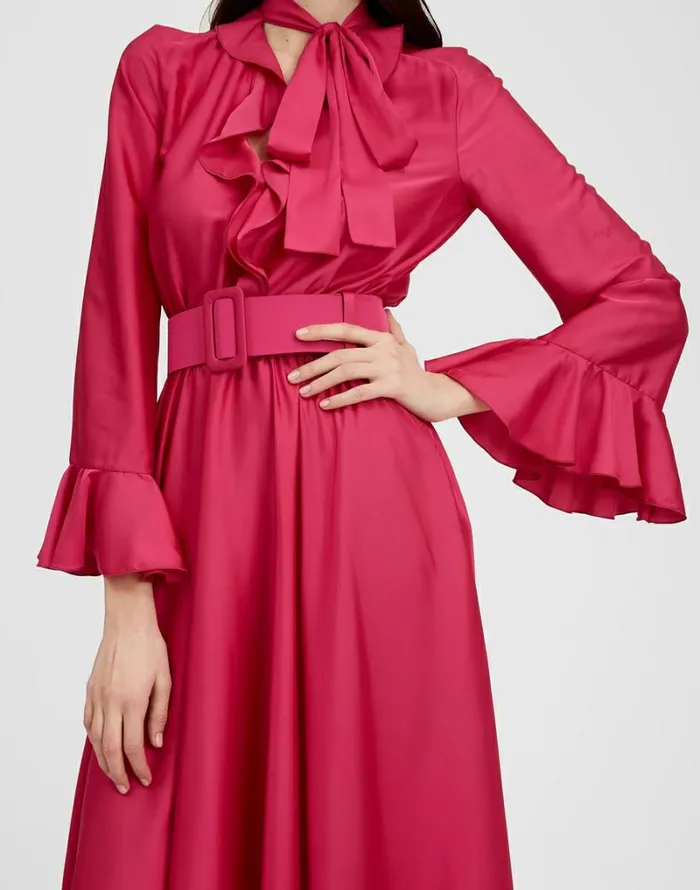 Ready To Wear Small Accessories La Double J Medium Belt Cyclamen