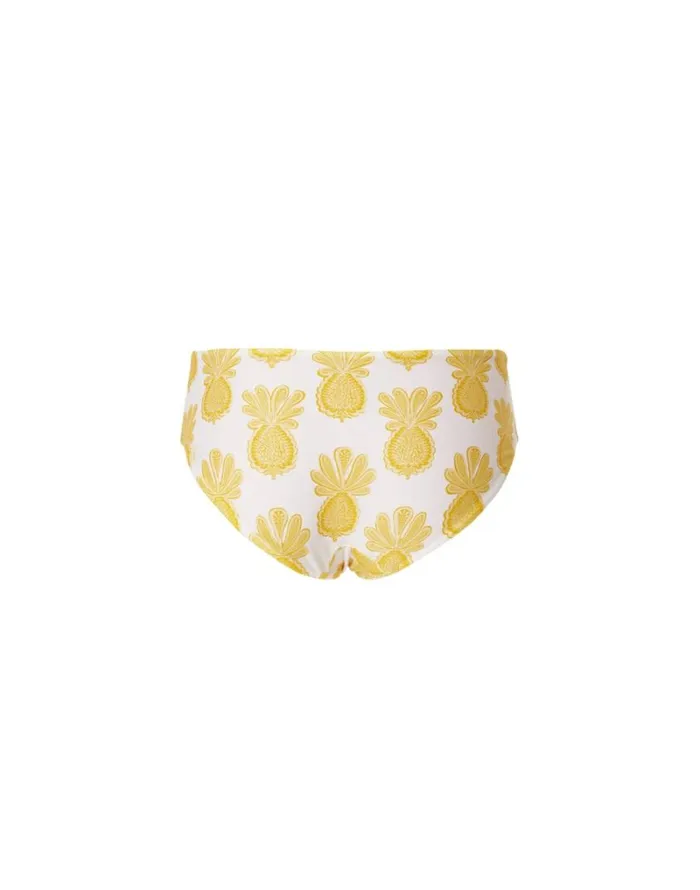 Ready To Wear Swimwear La Double J Boy Brief Pineapple Sunflower White Ready To Wear Swimwear La Double J Boy Brief Pineapple Sunflower White