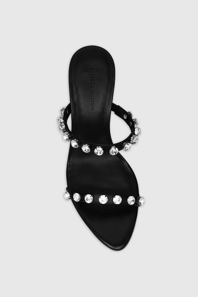 Rebecca Minkoff Shoes Juliana Crystal Mule Black 8211 Shoes