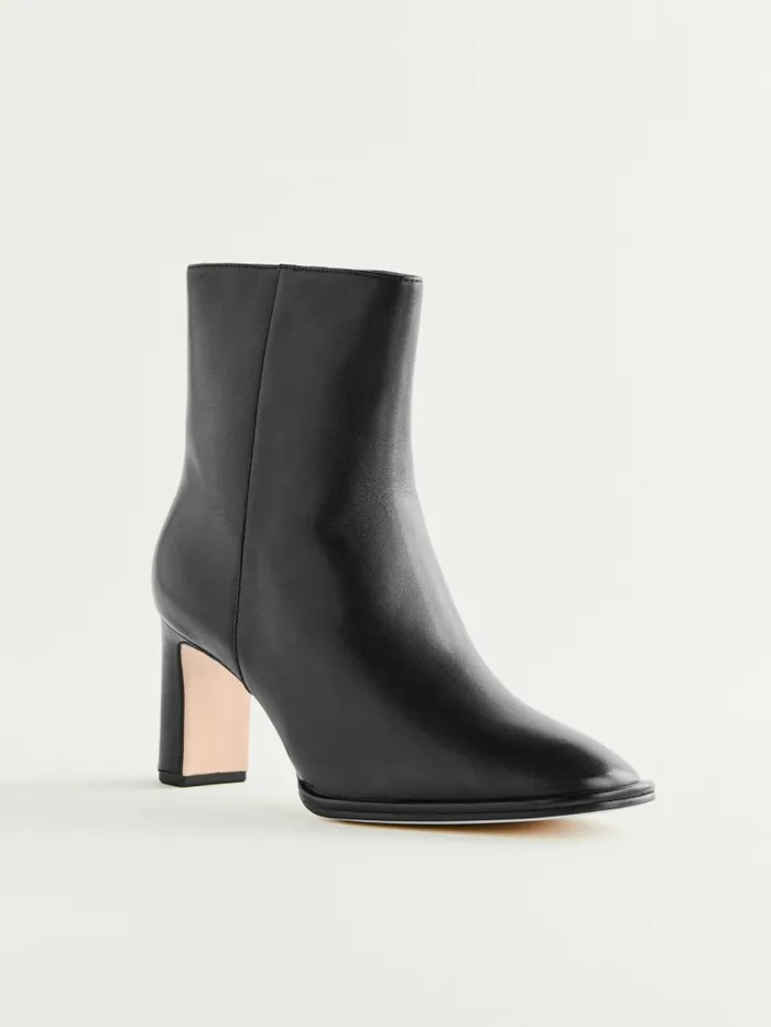 Reformation Boots Gillian Ankle Boot Black Leather 8211 Women Reformation Boots Gillian Ankle Boot Black Leather 8211 Women