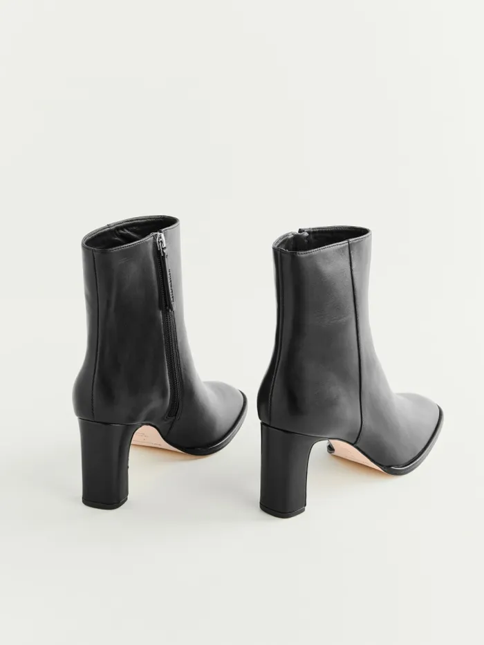 Reformation Boots Gillian Ankle Boot Black Leather 8211 Women Reformation Boots Gillian Ankle Boot Black Leather 8211 Women