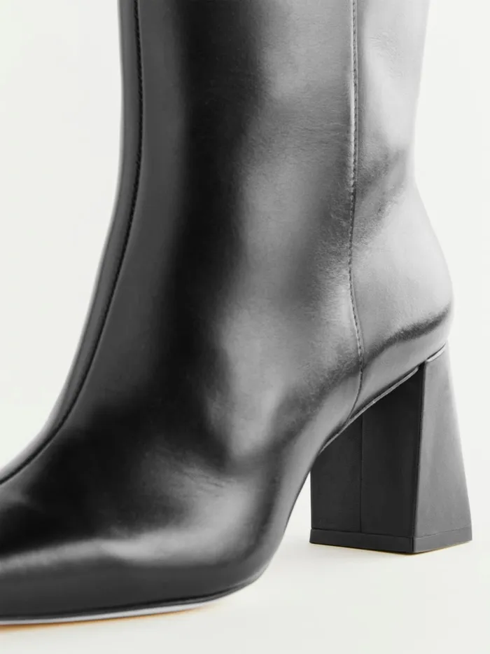 Reformation Boots River Knee Boot Black Leather 8211 Women Reformation Boots River Knee Boot Black Leather 8211 Women