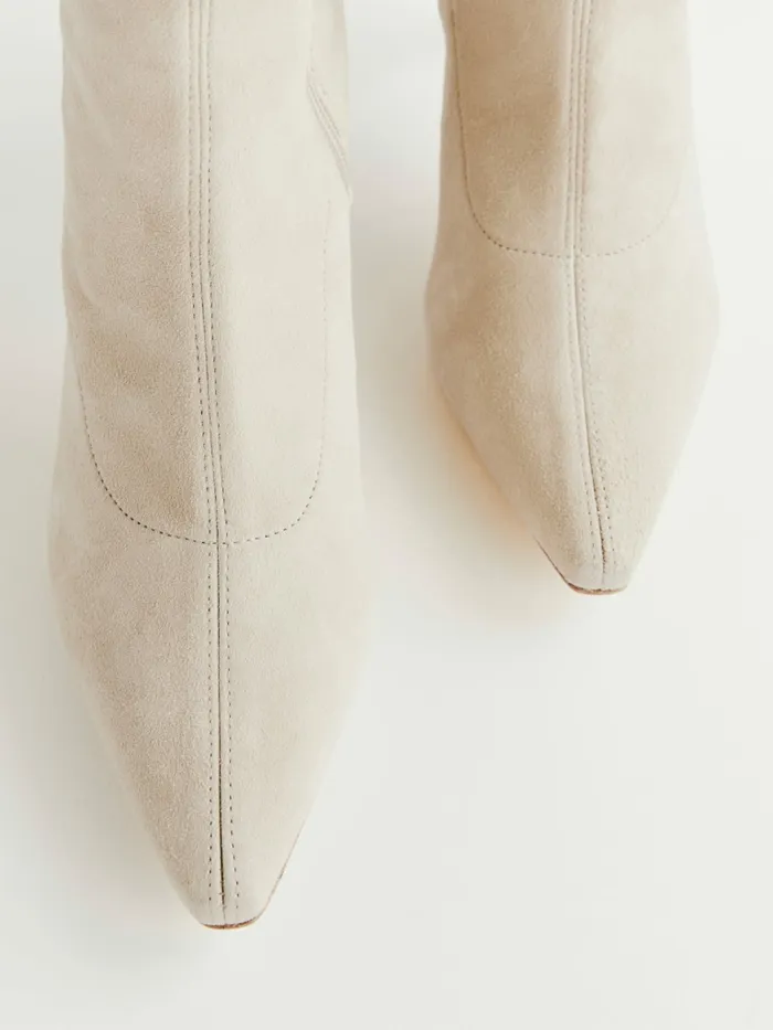 Reformation Boots Sinead Knee Boot Fawn Stretch Suede 8211 Women Reformation Boots Sinead Knee Boot Fawn Stretch Suede 8211 Women