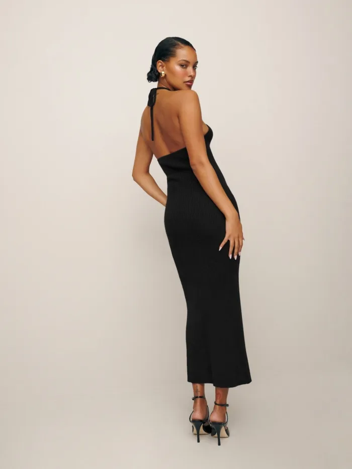 Reformation Dresses Adams Cashmere Sweater Dress Black 8211 Women Reformation Dresses Adams Cashmere Sweater Dress Black 8211 Women