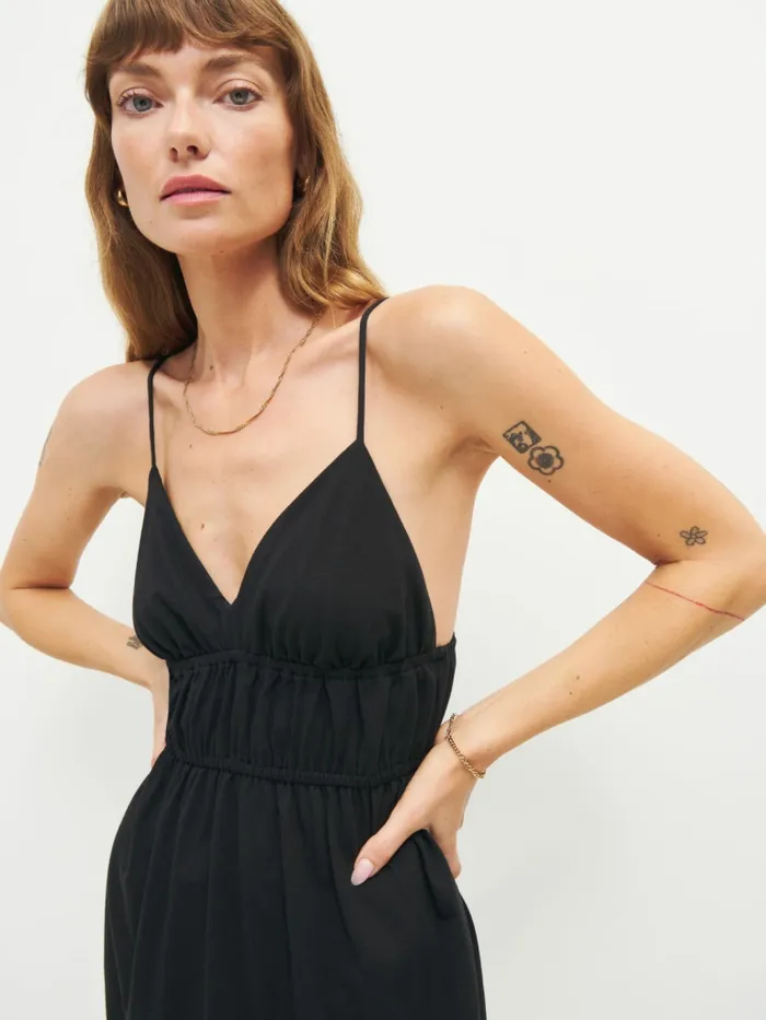 Reformation Dresses Aleyza Knit Dress Black 8211 Women