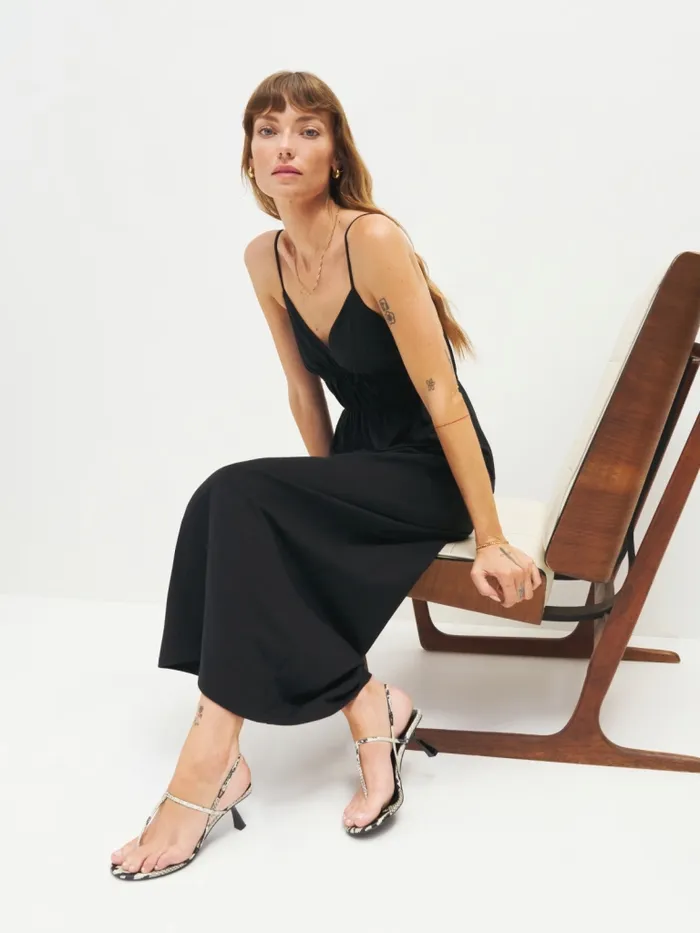 Reformation Dresses Aleyza Knit Dress Black 8211 Women