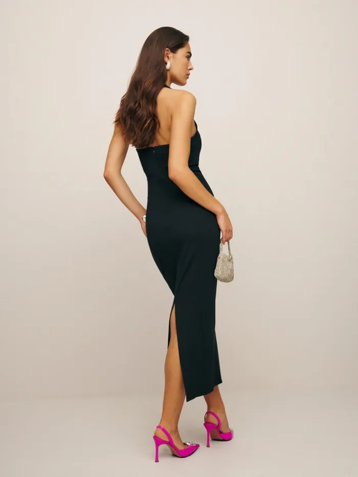 Reformation Dresses Finnian Knit Dress Black 8211 Women Reformation Dresses Finnian Knit Dress Black 8211 Women