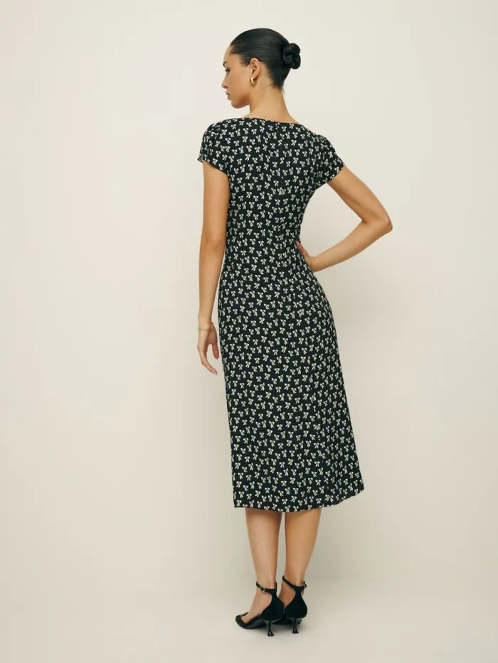 Reformation Dresses Iva Dress Bowtie 8211 Women Reformation Dresses Iva Dress Bowtie 8211 Women