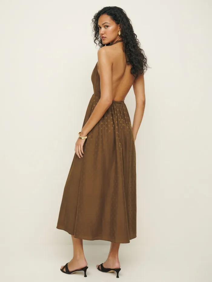 Reformation Dresses Jovanna Dress Ginger 8211 Women Reformation Dresses Jovanna Dress Ginger 8211 Women