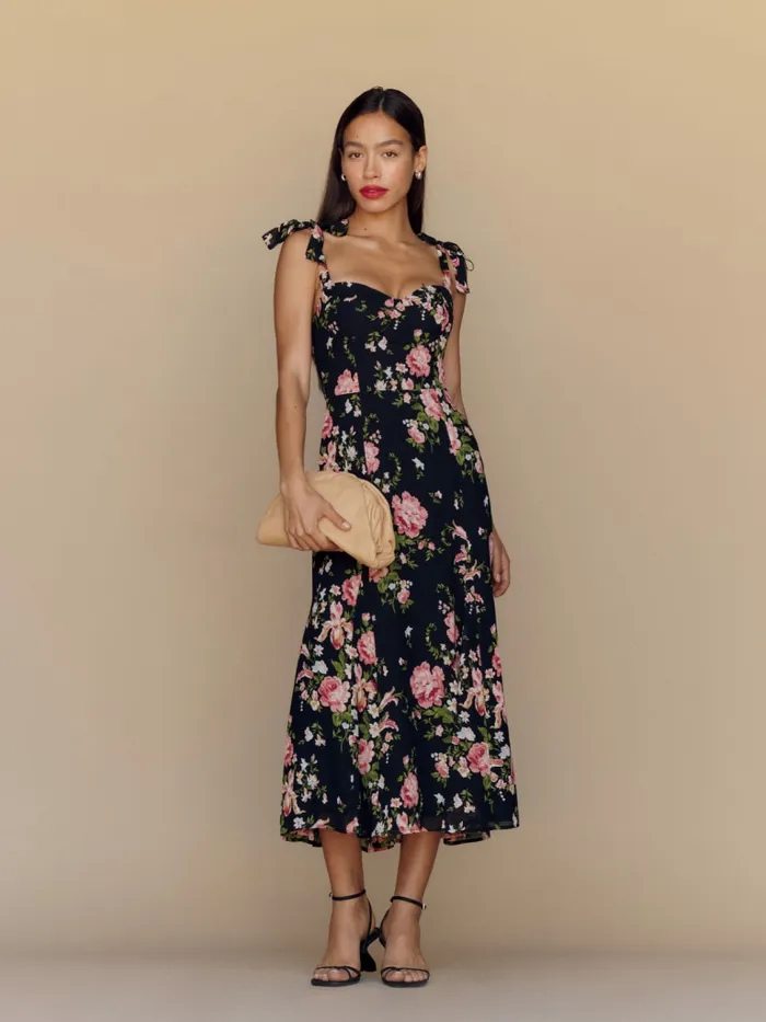 Reformation Dresses Petites Nadira Dress Malia 8211 Women Reformation Dresses Petites Nadira Dress Malia 8211 Women
