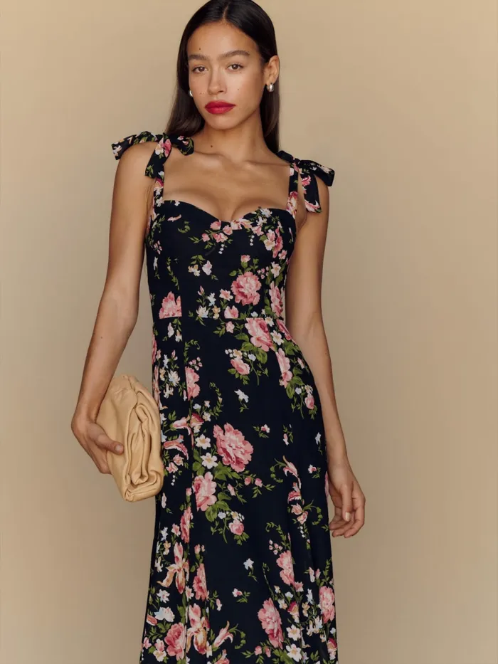 Reformation Dresses Petites Nadira Dress Malia 8211 Women Reformation Dresses Petites Nadira Dress Malia 8211 Women