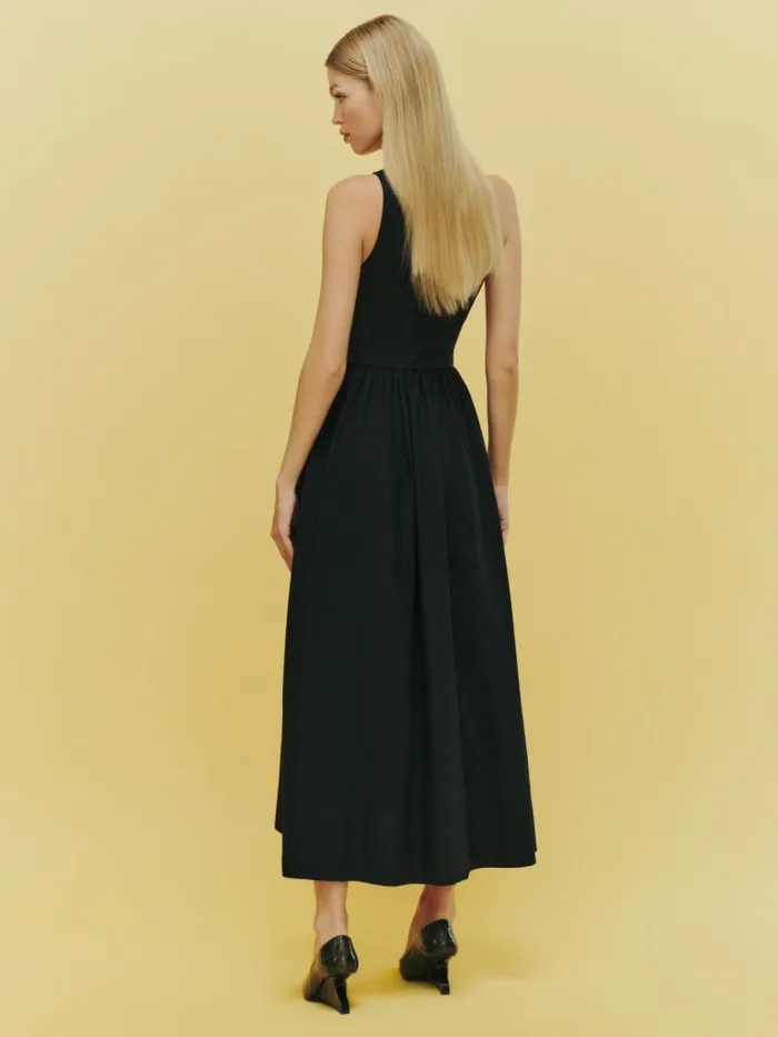 Reformation Dresses Petites Sai Dress Black 8211 Women