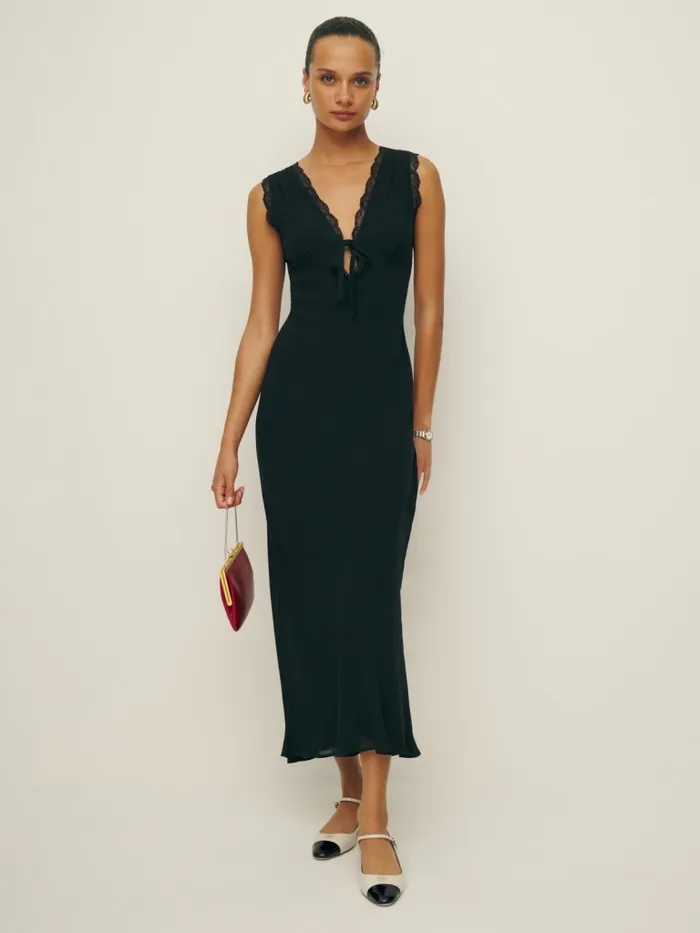Reformation Dresses Sharla Dress Black 8211 Women Reformation Dresses Sharla Dress Black 8211 Women