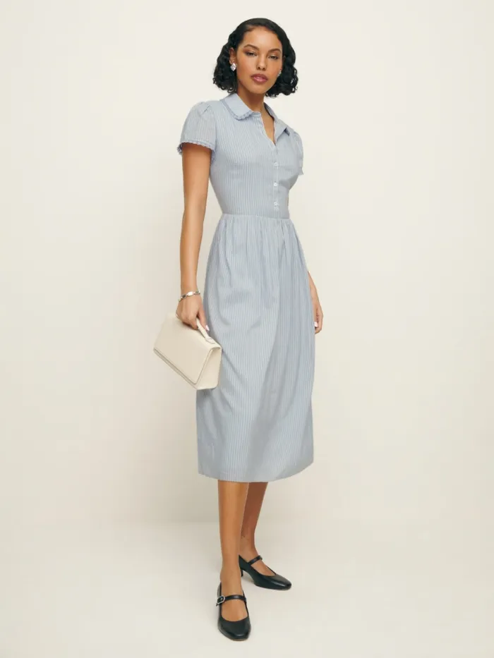 Reformation Dresses Ula Dress Bueno Stripe 8211 Women Reformation Dresses Ula Dress Bueno Stripe 8211 Women