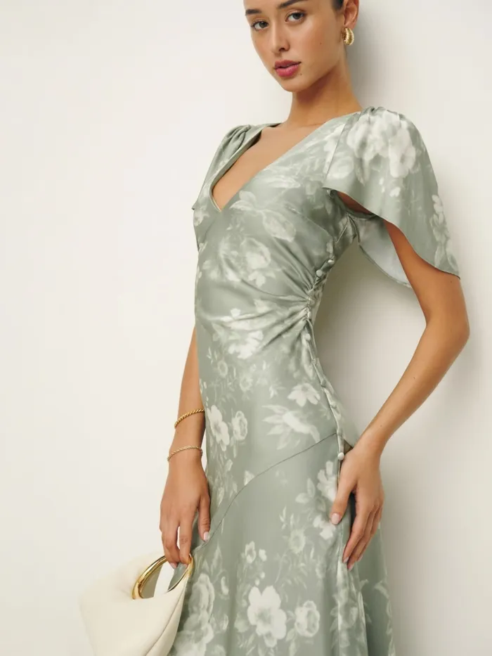 Reformation Dresses Vida Satin Dress Vendela 8211 Women Reformation Dresses Vida Satin Dress Vendela 8211 Women