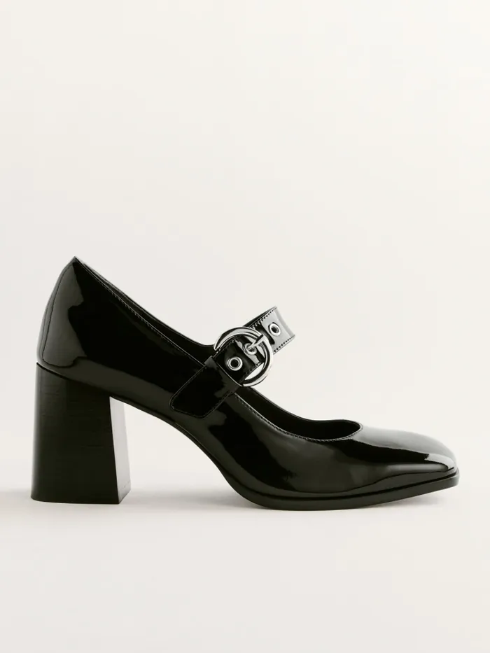 Reformation Heels Naima Mary Jane Heel Black Patent 8211 Women Reformation Heels Naima Mary Jane Heel Black Patent 8211 Women