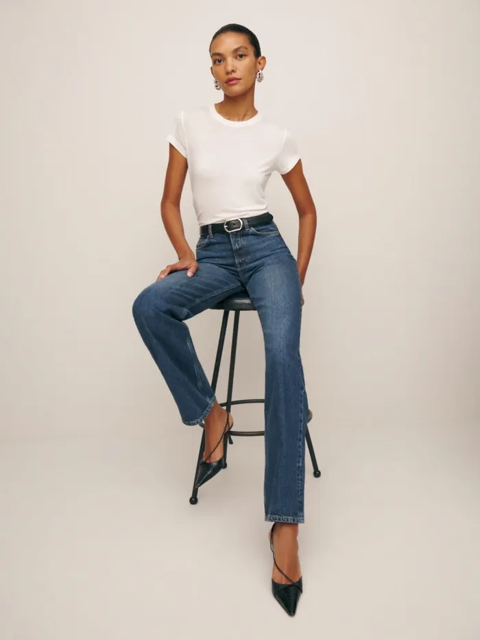 Reformation Jeans Wilder High Rise Wide Leg Jeans Donner 8211 Women Reformation Jeans Wilder High Rise Wide Leg Jeans Donner 8211 Women
