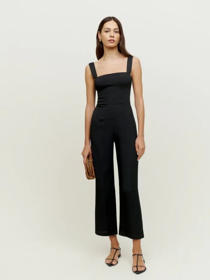 Reformation Jumpsuits Alva Jumpsuit Black 8211 Women