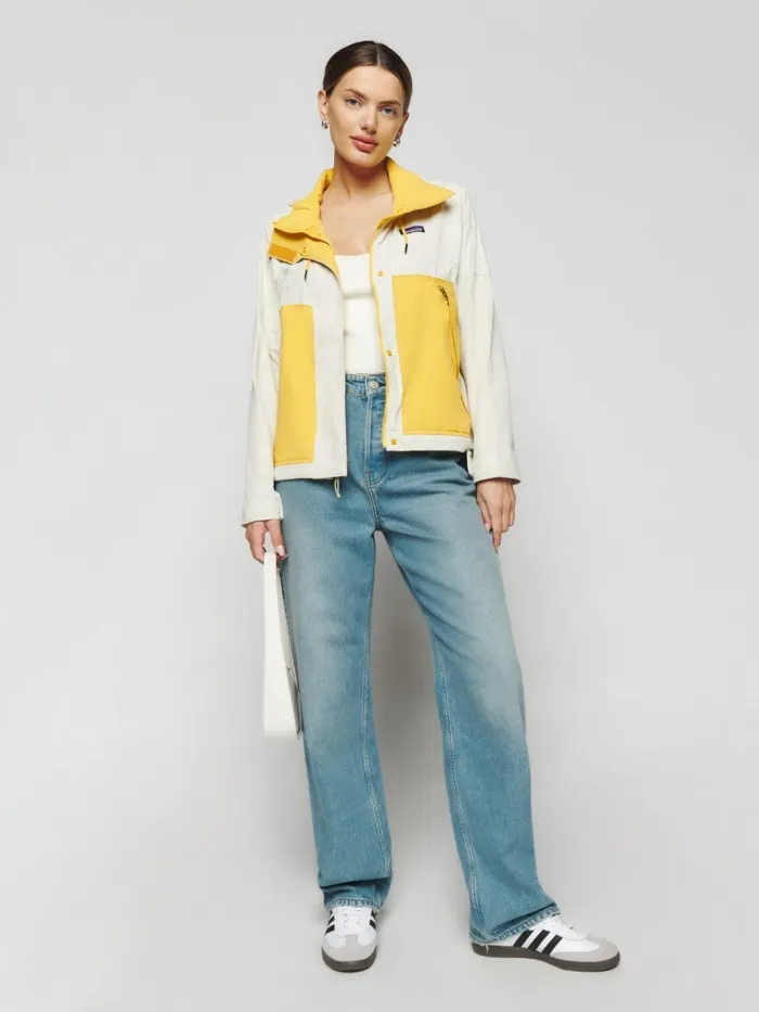 Reformation Outerwear Patagonia Women039s Skysail Jacket Dino White W Surfboard Yellow 8211 Women Reformation Outerwear Patagonia Women039s Skysail Jacket Dino White W Surfboard Yellow 8211 Women