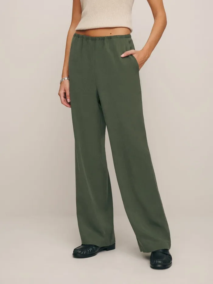 Reformation Pants Hudson Pant Fern 8211 Women Reformation Pants Hudson Pant Fern 8211 Women