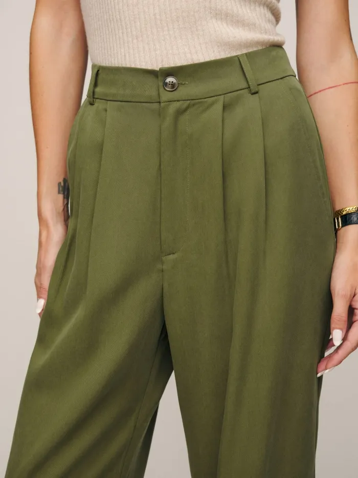 Reformation Pants Petites Mason Pant Pear 8211 Women Reformation Pants Petites Mason Pant Pear 8211 Women