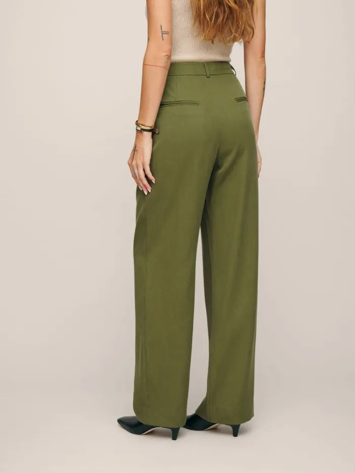 Reformation Pants Petites Mason Pant Pear 8211 Women Reformation Pants Petites Mason Pant Pear 8211 Women