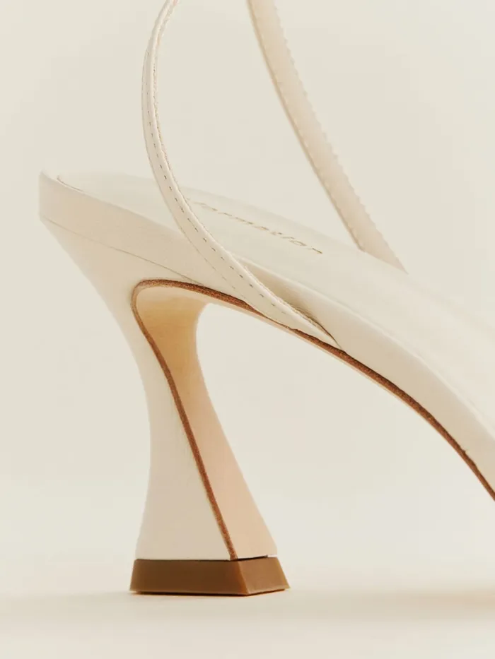 Reformation Sandals Noa Heeled Sandal Almond Leather 8211 Women Reformation Sandals Noa Heeled Sandal Almond Leather 8211 Women