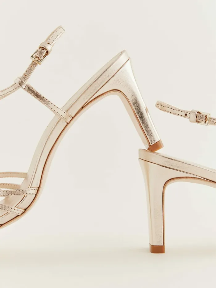 Reformation Sandals Pamela Heeled Sandal Gold 8211 Women Reformation Sandals Pamela Heeled Sandal Gold 8211 Women