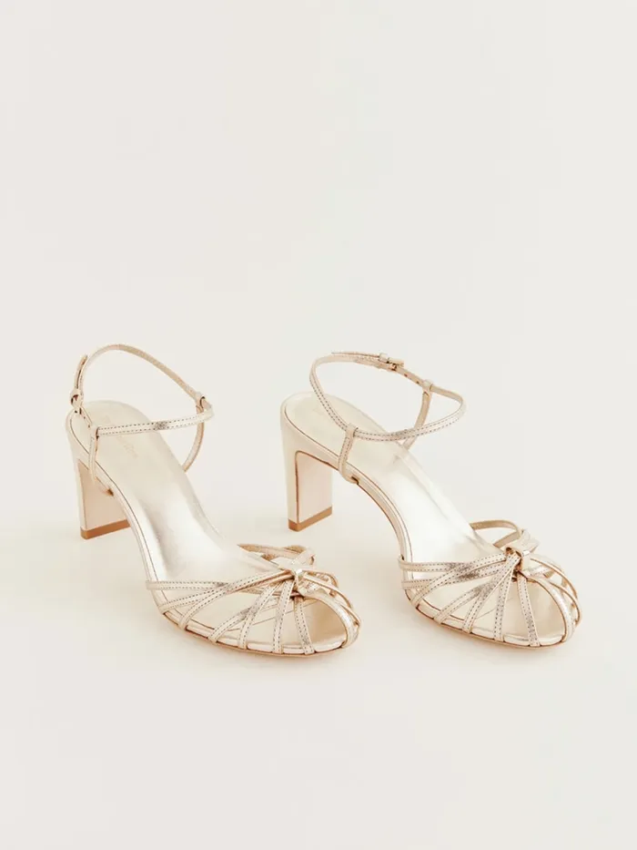 Reformation Sandals Pamela Heeled Sandal Gold 8211 Women Reformation Sandals Pamela Heeled Sandal Gold 8211 Women