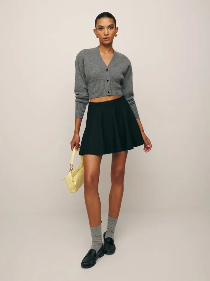 Reformation Skirts Dakota Skirt Black 8211 Women