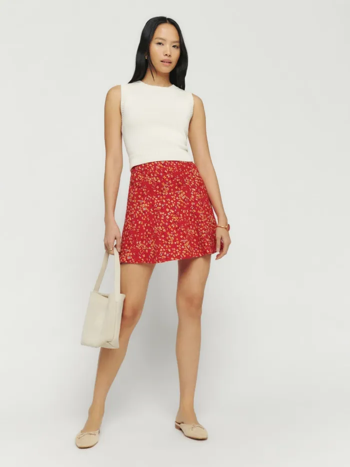 Reformation Skirts Flounce Skirt Baila 8211 Women Reformation Skirts Flounce Skirt Baila 8211 Women