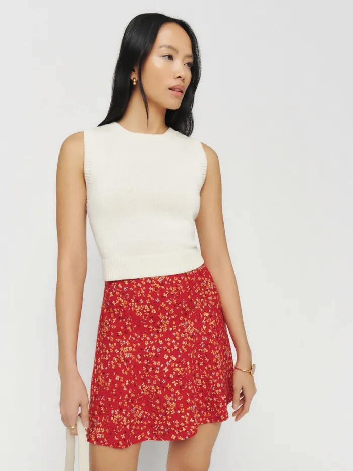 Reformation Skirts Flounce Skirt Baila 8211 Women Reformation Skirts Flounce Skirt Baila 8211 Women