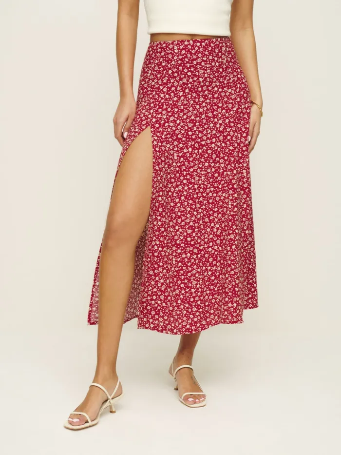 Reformation Skirts Petites Zoe Skirt Last Tango 8211 Women Reformation Skirts Petites Zoe Skirt Last Tango 8211 Women